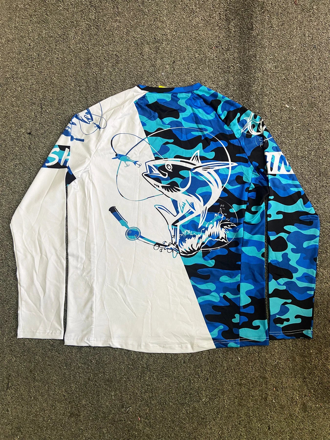 Fishing Wear Sailing Shirt Men Long Sleeve Sun Protection Hunting Jersey Performance Fish Gear Beach Tops