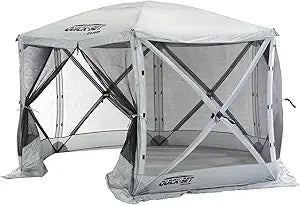 Pop Up Screen Tent Outdoor Camping Gazebo Canopy 11.5 Feet Green