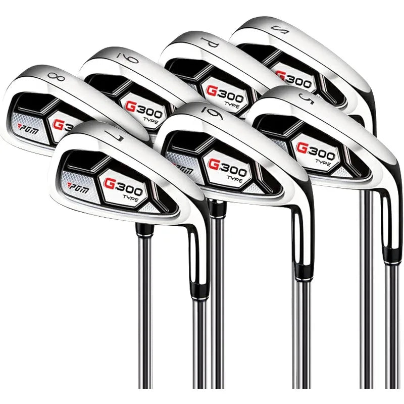 Men's G300 Type 9/12 Pieces Complete Golf Club Set Titanium Driver Hybrid High-Strength