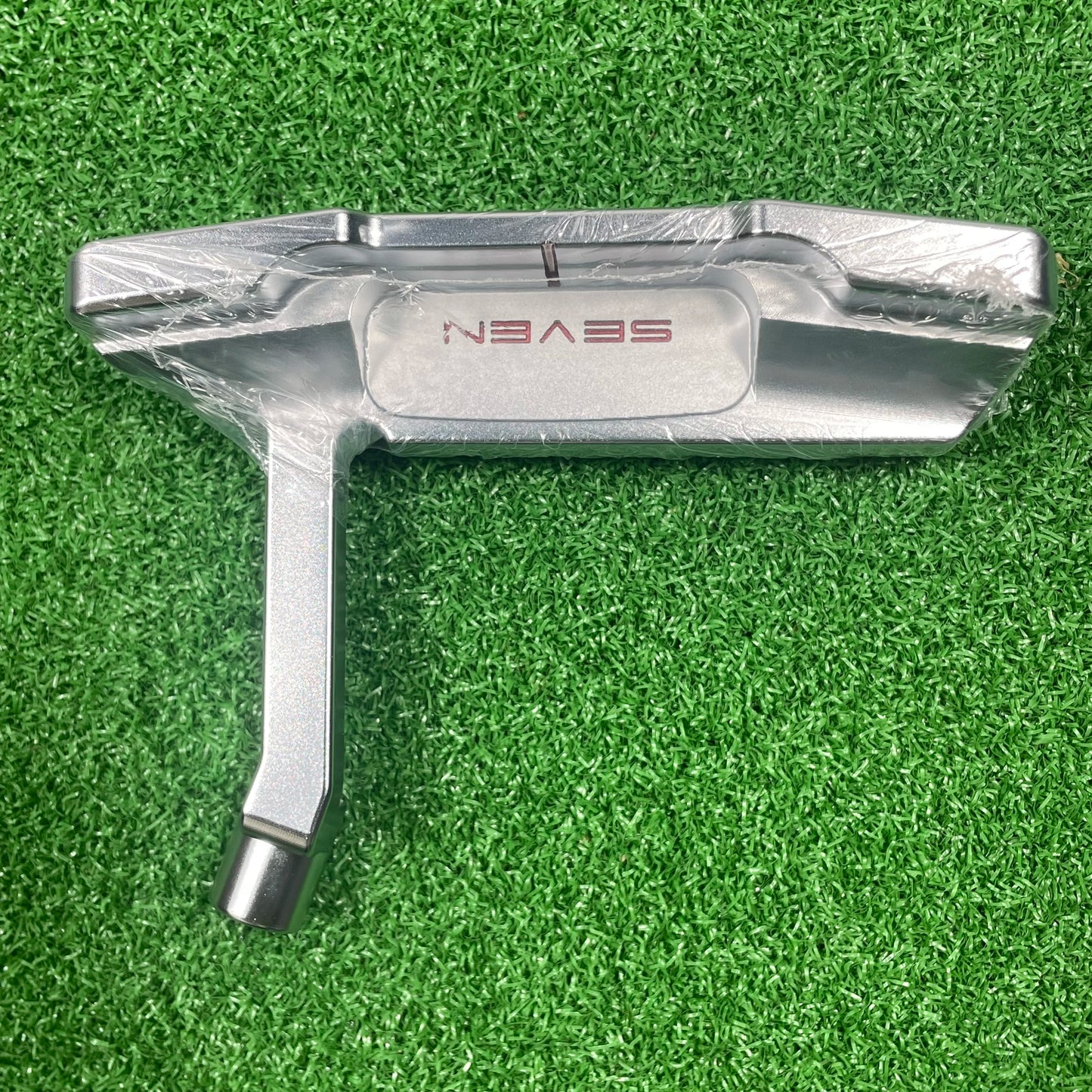 Seven Silvery Left Handed Golf Putter For Precision