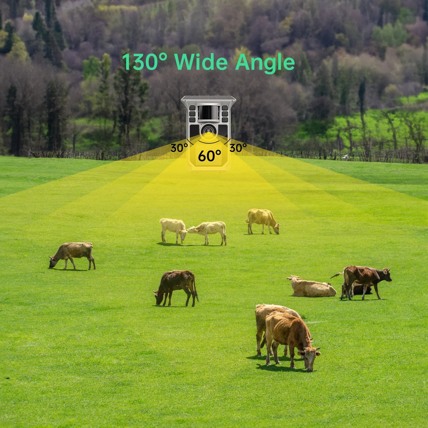 4K Solar Trail Camera 48MP WiFi Night Vision 0.2s Trigger