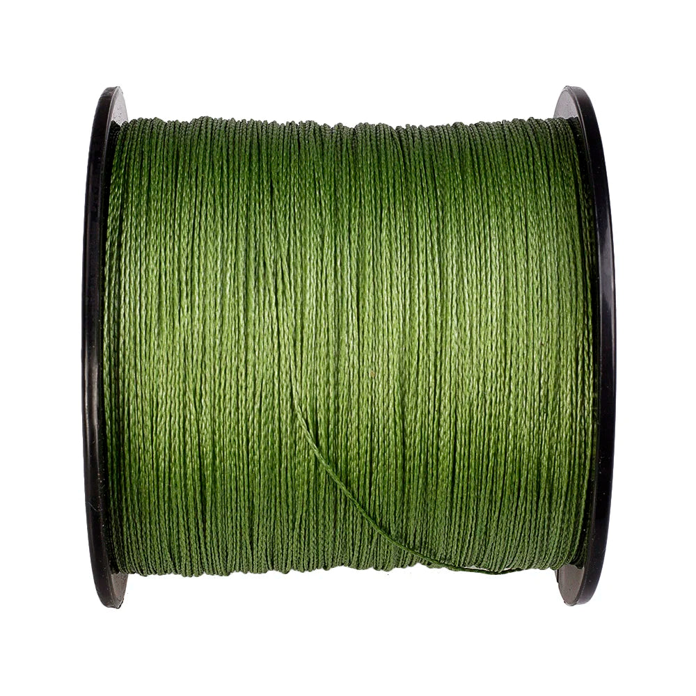 Hercules Braid Fishing Line 4 Strands Army Green Saltwater