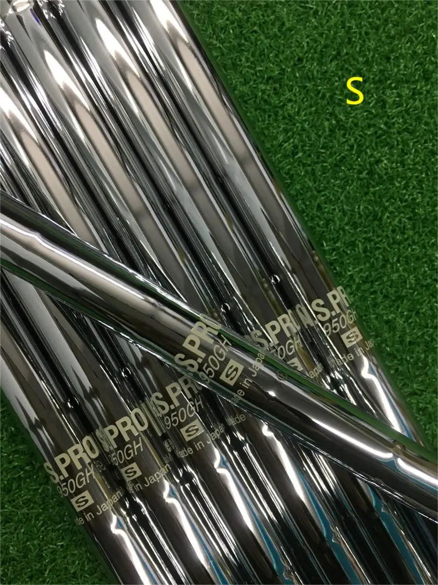 New golf  Men's New Golf club Silver G430 Golf irons Iron Set 4-9W 45/50 (9pcs) Flex R/S/SR With Steel/Graphite Shaft Head Cover