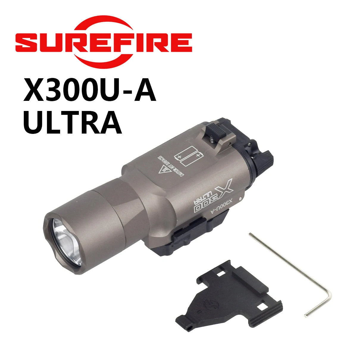 SureFire X300 X300U X300U-A Ultra Weapons Gun Flashlight Metal Airsoft Weapons Pistol Light Hanging Hunting Flashlight