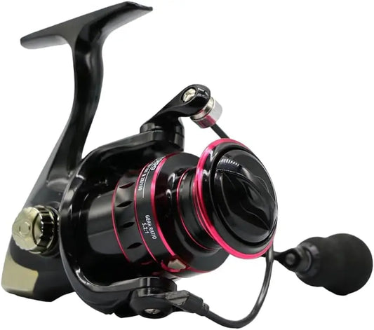 HJ Fishing Reel 1000 7000 Series 5.2 1 Ratio Ultralight Aluminum for Pro Rec Fishing