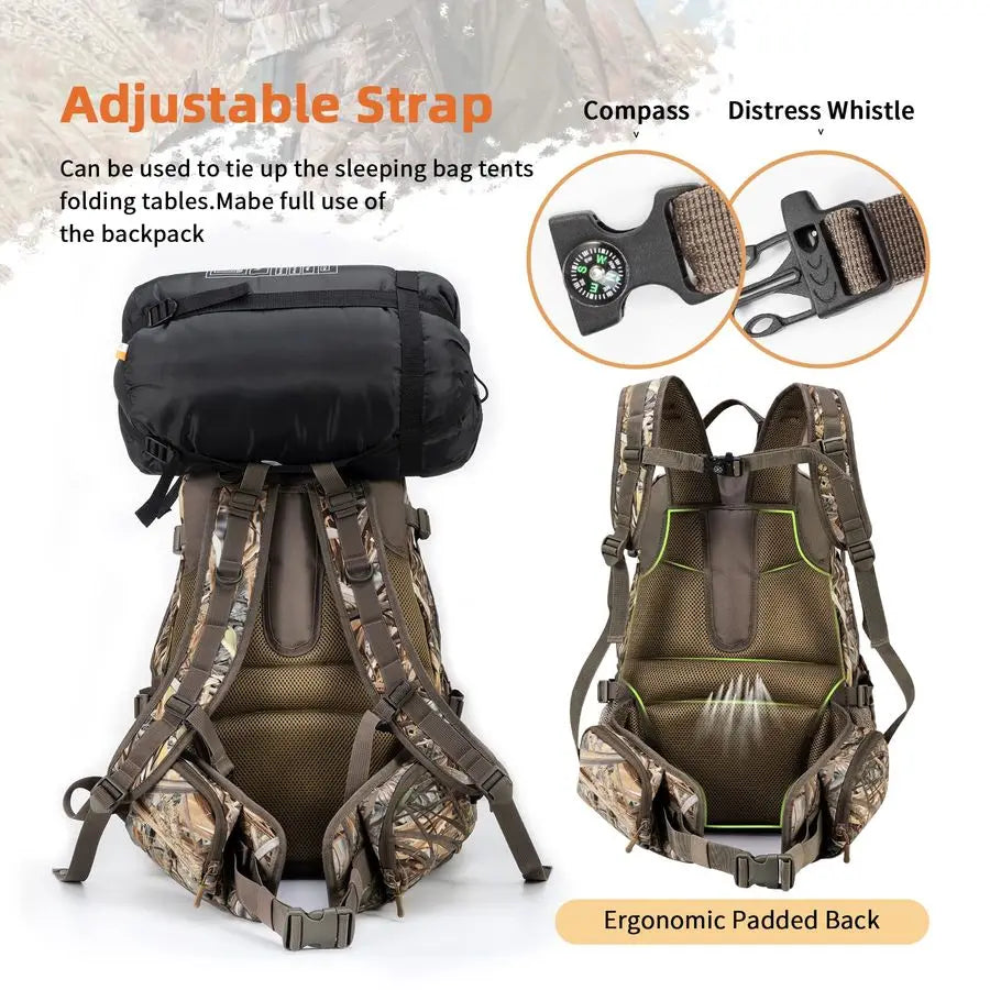 Hunting Backpack Outdoor Gear Hunting Daypack for Rifle Bow Gun Hunting Gifts for Men