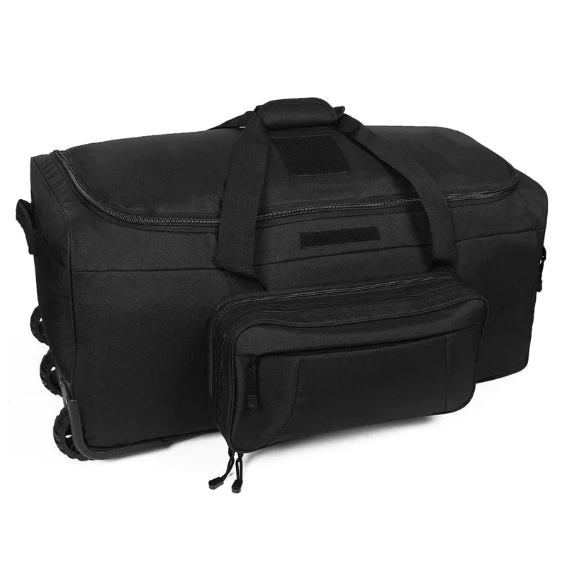 LQARMY 124L Outdoor Camping Travel Bag Waterproof Nylon