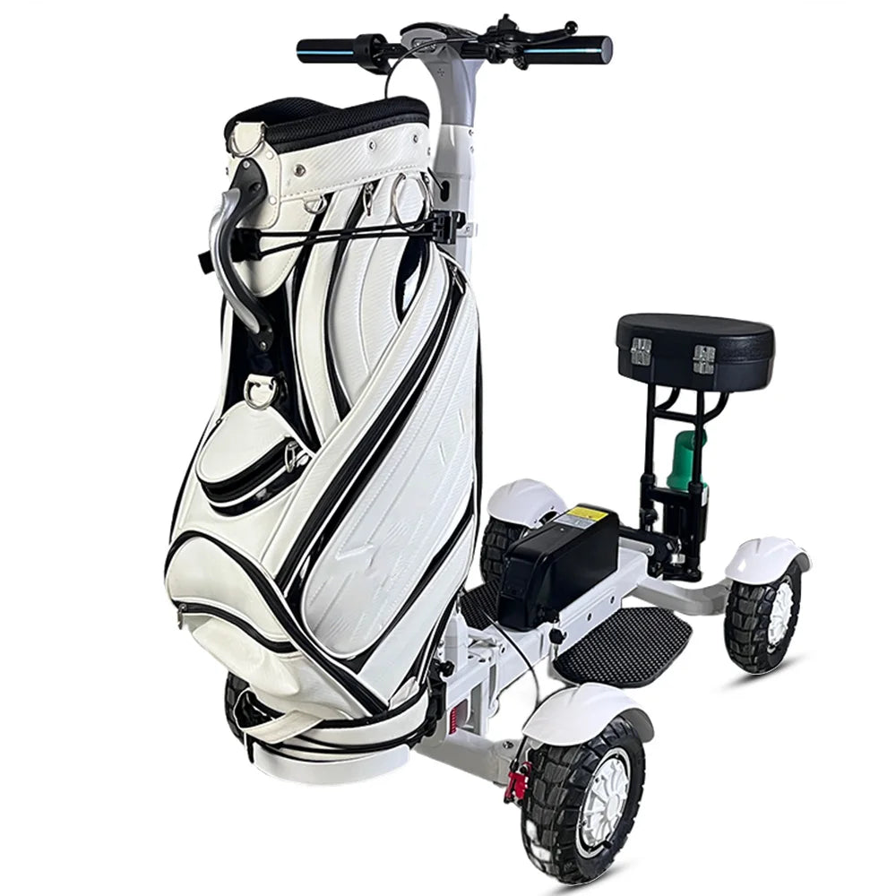 48V 2400W Golf Cart Caddy Electric Scooter With Seat