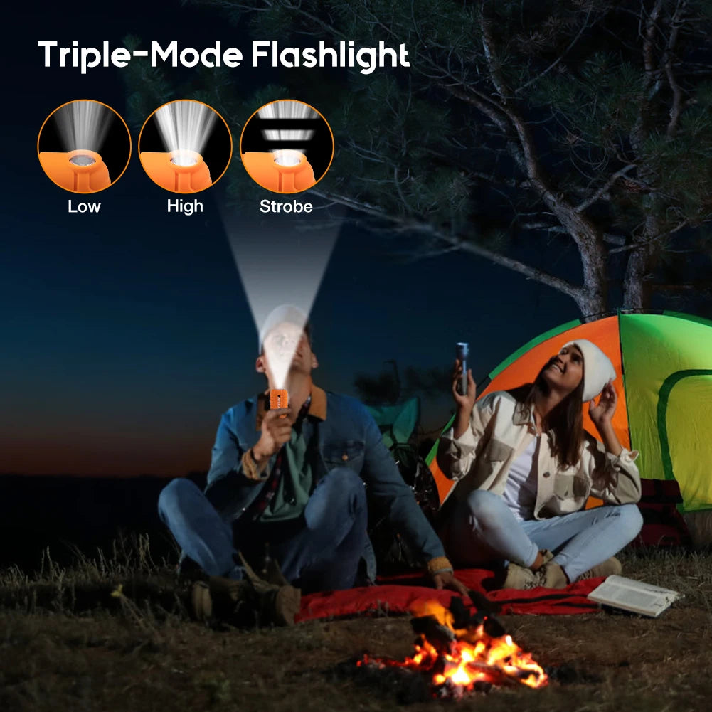 2 Pack Waterproof Lighter, Windproof Torch Lighter Butane Refillable, Electric Dual Arc Lighter USB Rechargeable Lighter