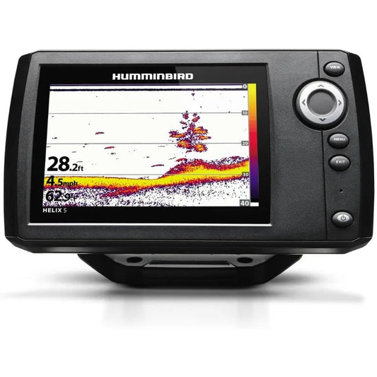 Humminbird Helix 5 Fish Finder with 5 Inch Widescreen Display and DualBeam Plus Technology
