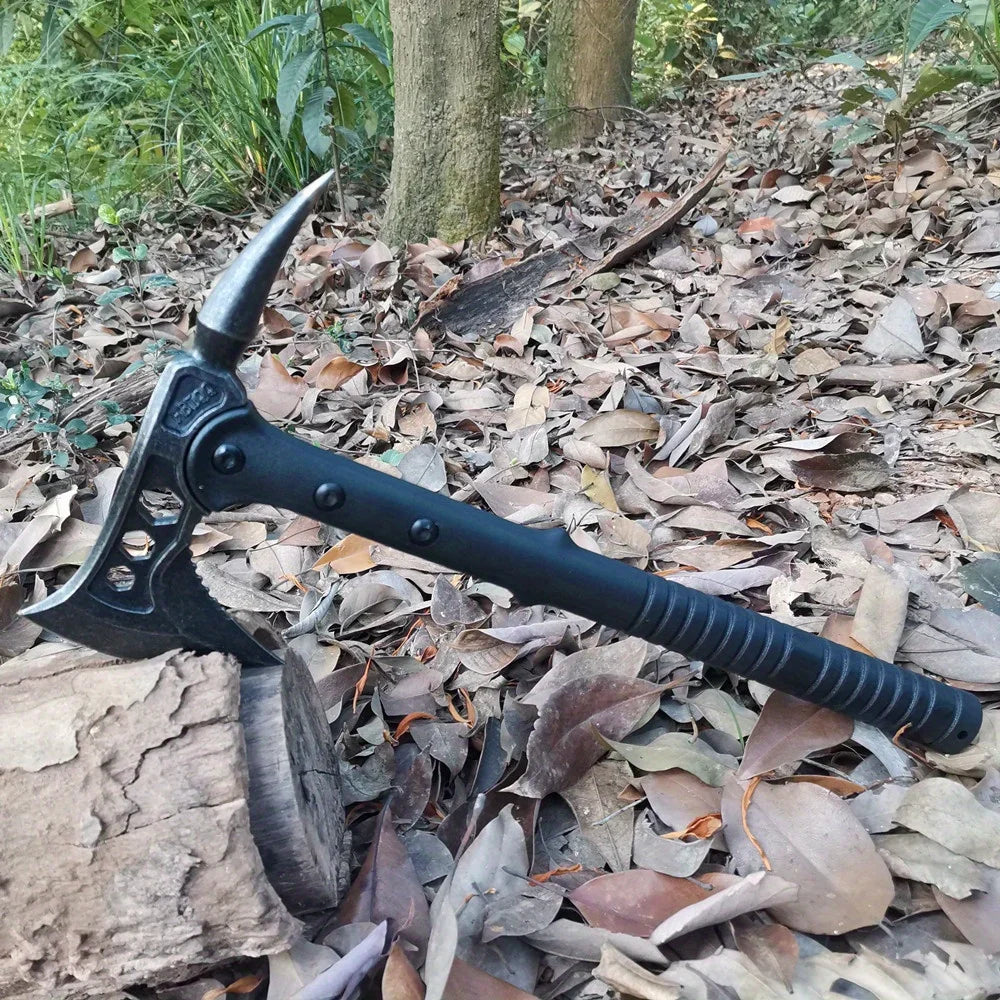 An outdoor tool Demon Axe, Outdoor Axe, Hack Axe, Camping Multipurpose Axe, suitable for lumberjacks, a must for outdoor work
