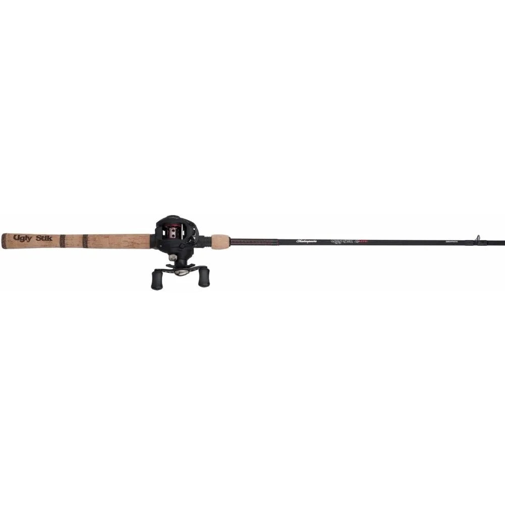 Elite Baitcast Combo Fishing Rod and Reel Set 6.5 Feet