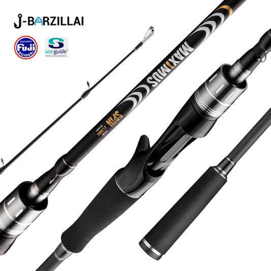 MAXIMUS Freshwater Saltwater Carp Bass Lure Fishing Rod Spinning Casting FUJI Guide SEA GUIDE