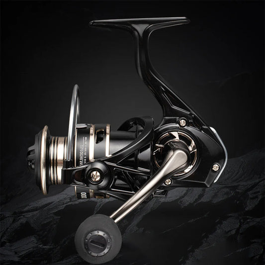 Spinning Reel Max Drag 8KG Fishing Coil Wheel Metal Spool Handle Carp Fishing Reel Fishing Tackle for Fishing