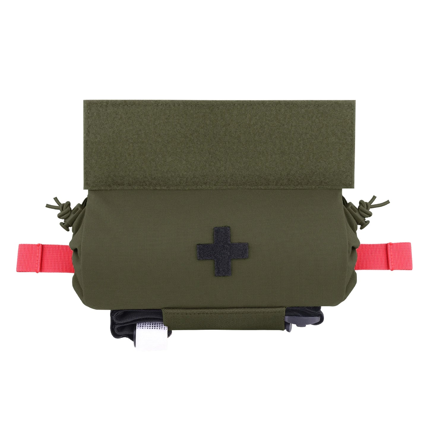 KRYDEX Tactical Roll Up First AID Trauma Pouch Medical EMT IFAK Pouch Dangler Drop Dump Pouch For Vest Chest Rig Accessories