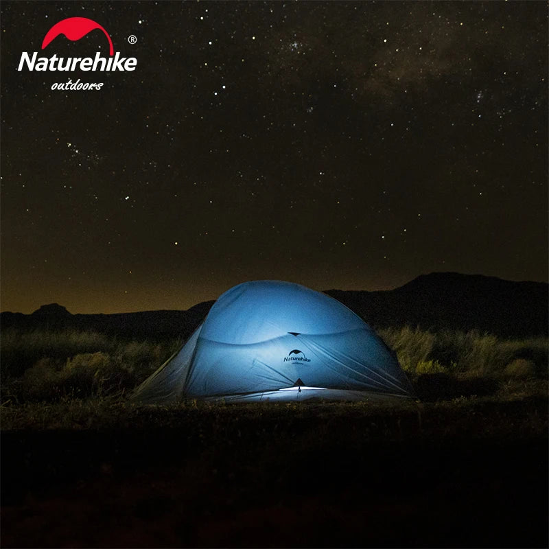 Naturehike Cloud Up 1 Person Tent Outdoor Camping Hiking Climbing Ultralight Double Layer Backpacking Sun Shelter With Footprint