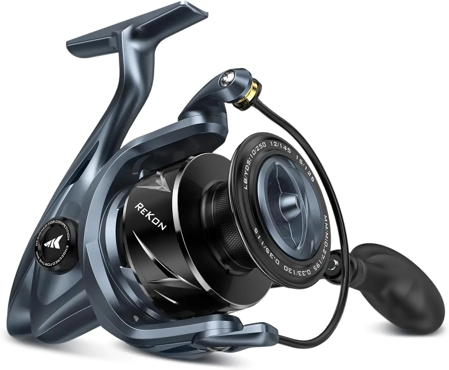 Saltwater Spinning Reel with 55 lb Maximum Resistance Waterproof Big Game Reel Corrosion Resistant Bearing System