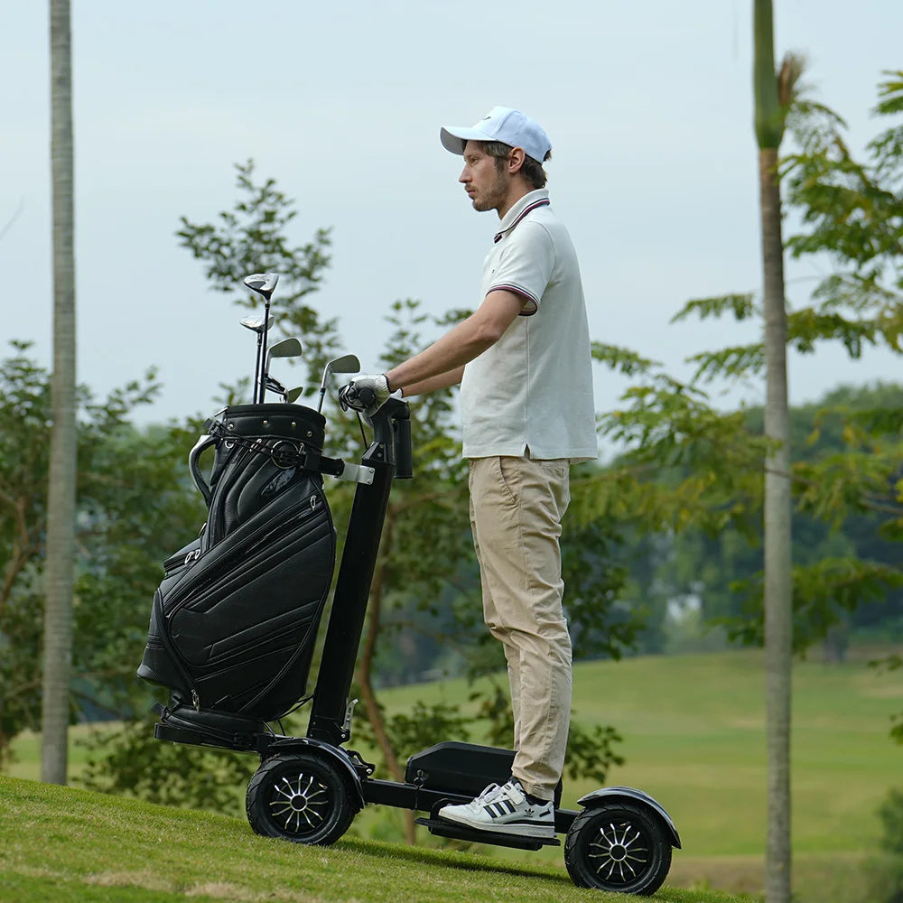 48V 20Ah 2400W Golf Cart Caddy With Seat For Adults