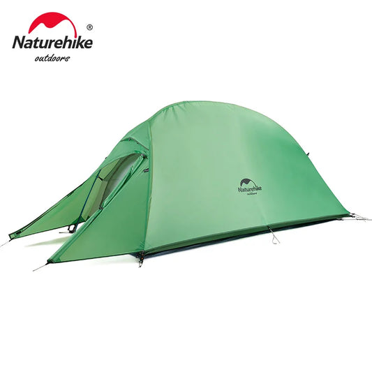 Naturehike Cloud Up 1 Person Tent Outdoor Camping Hiking Climbing Ultralight Double Layer Backpacking Sun Shelter With Footprint