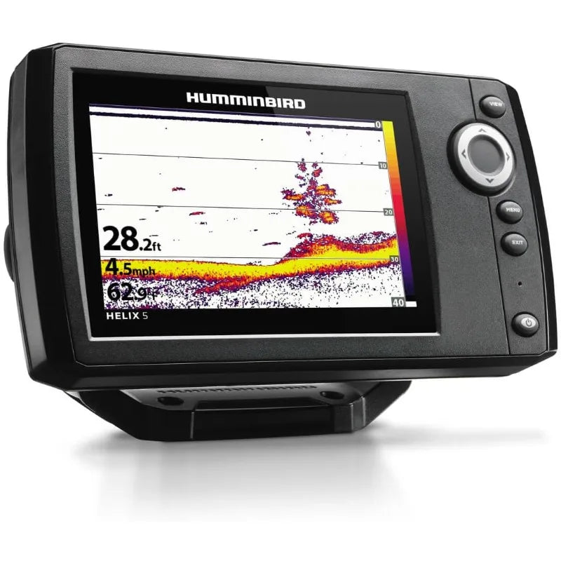 Humminbird Helix 5 Fish Finder with 5 Inch Widescreen Display and DualBeam Plus Technology