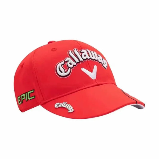Callaway Golf Men's and Women's Sports Ball Caps Men's Golf Quick Drying Breathable Hats Casual Visor