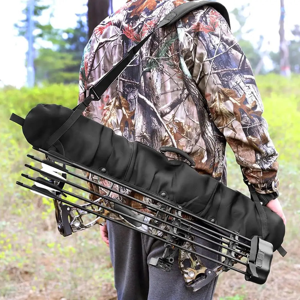 Archery Hunting Compound Bow Kit RTH 30-70 LBS Draw Length 23.5\\"-31\\", IBO 325FPS, Target Shooting Bow with Accessories for B