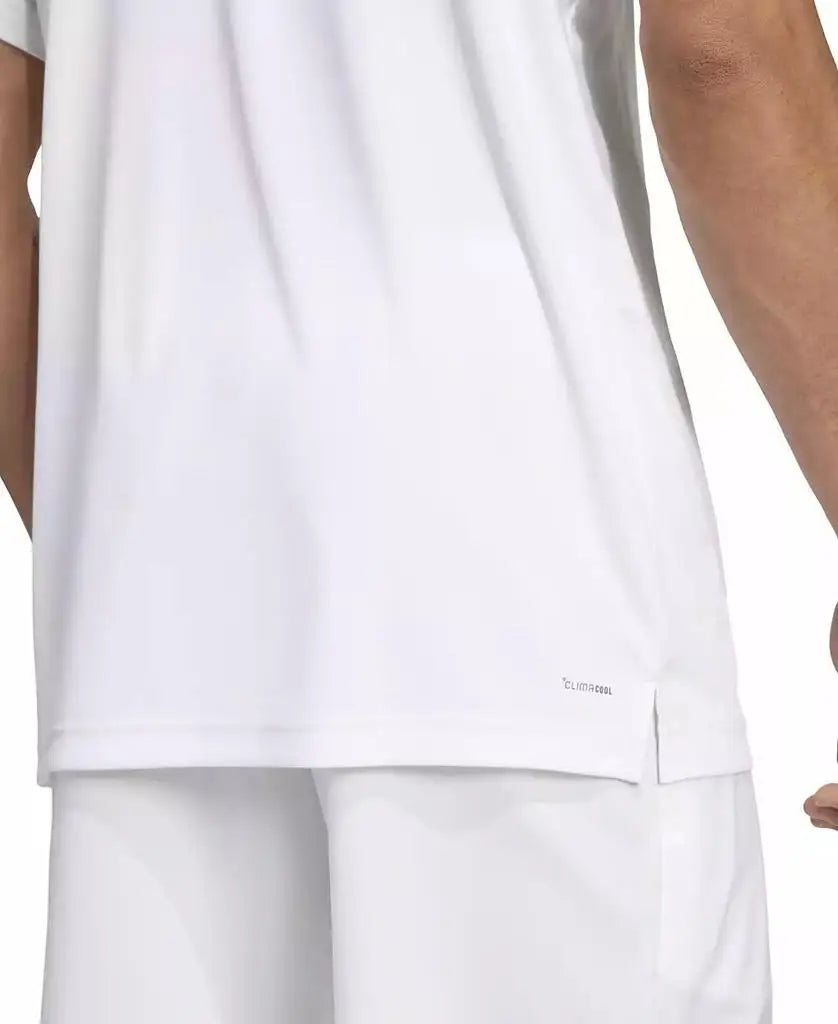 adidas | Men's Club Tennis Climacool 3-Stripes Polo Shirt