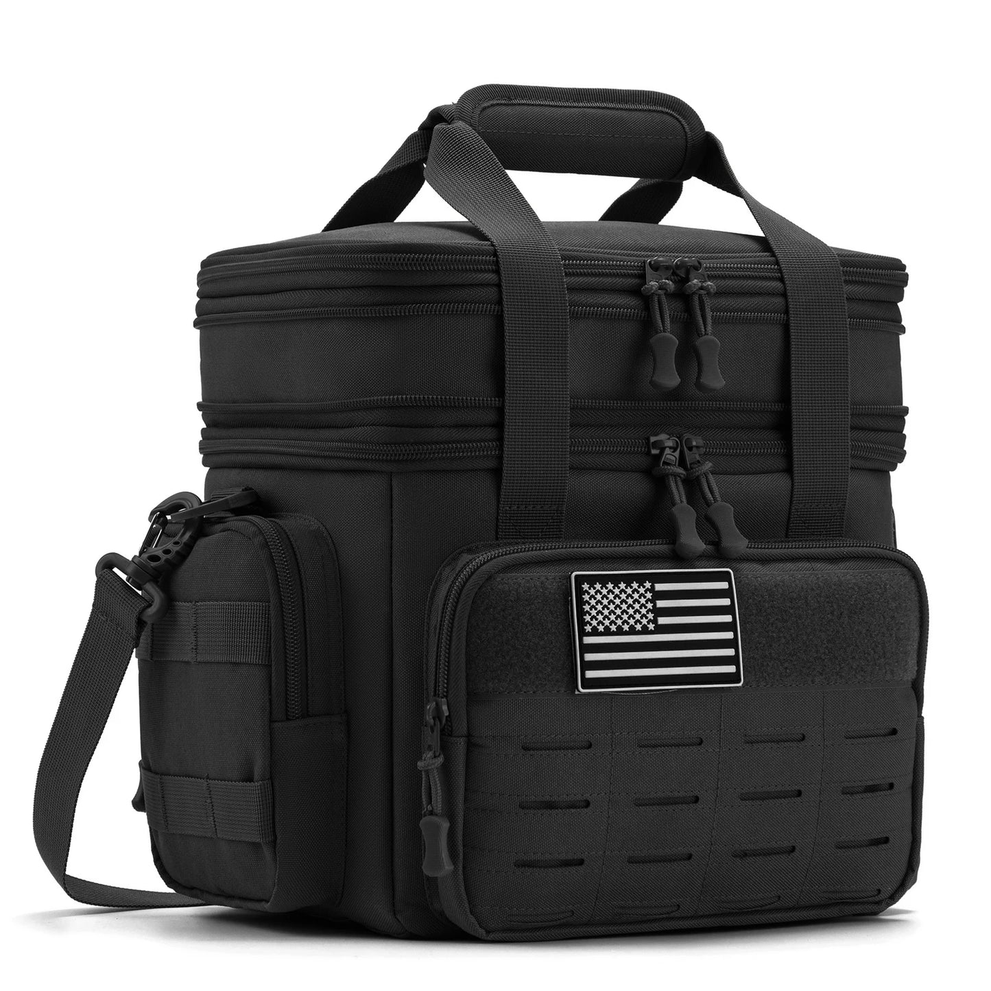 Men's Tactical Lunch Box Expandable 18L Tactical Insulated Cooler Bag,Leak Proof Insulated Lunch Bag For Work Camping Outdoor