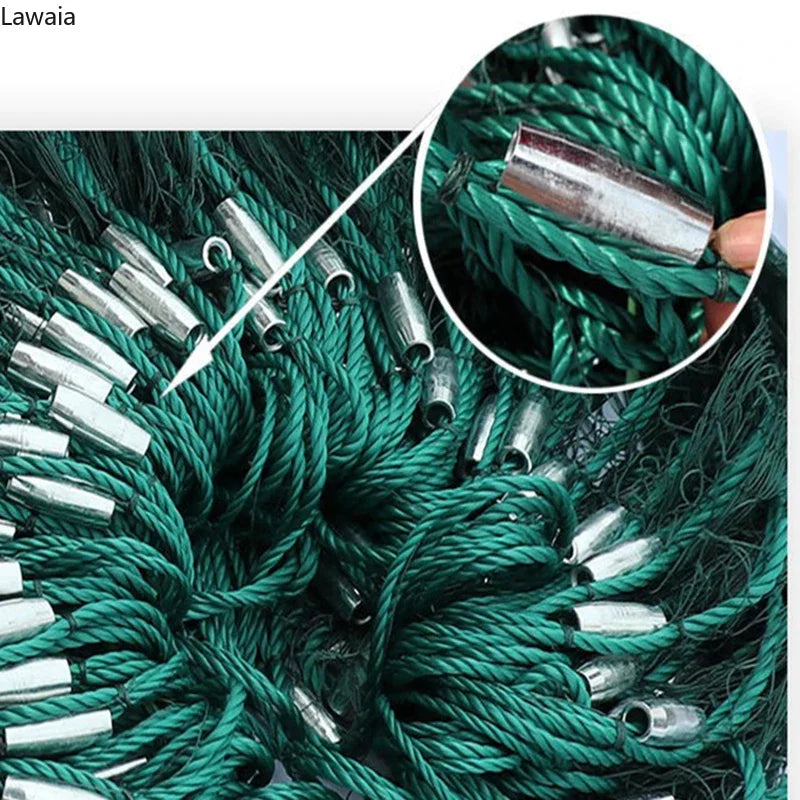 Lawaia Green Multifilament Trawl Net With Foam Floats 5M