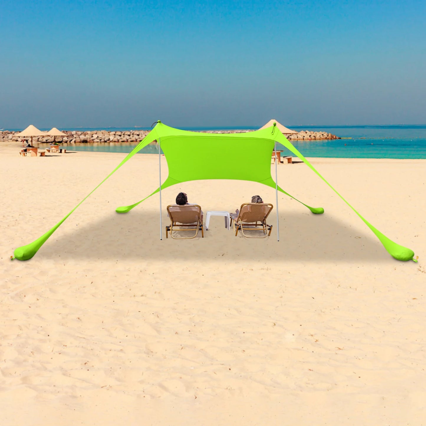 Beach Tent Beach-Stretch-Tent Outdoor Tents for Beach-Camping for Outdoor Living Camping Short Trips
