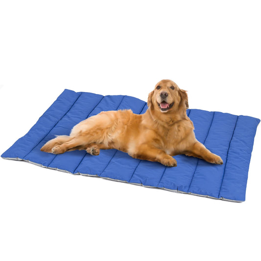 Outdoor Dog Bed Waterproof Camping Dog Bed Mat Machine Washable Portable Travel Pet Pad Foldable Pet Beds for Dogs