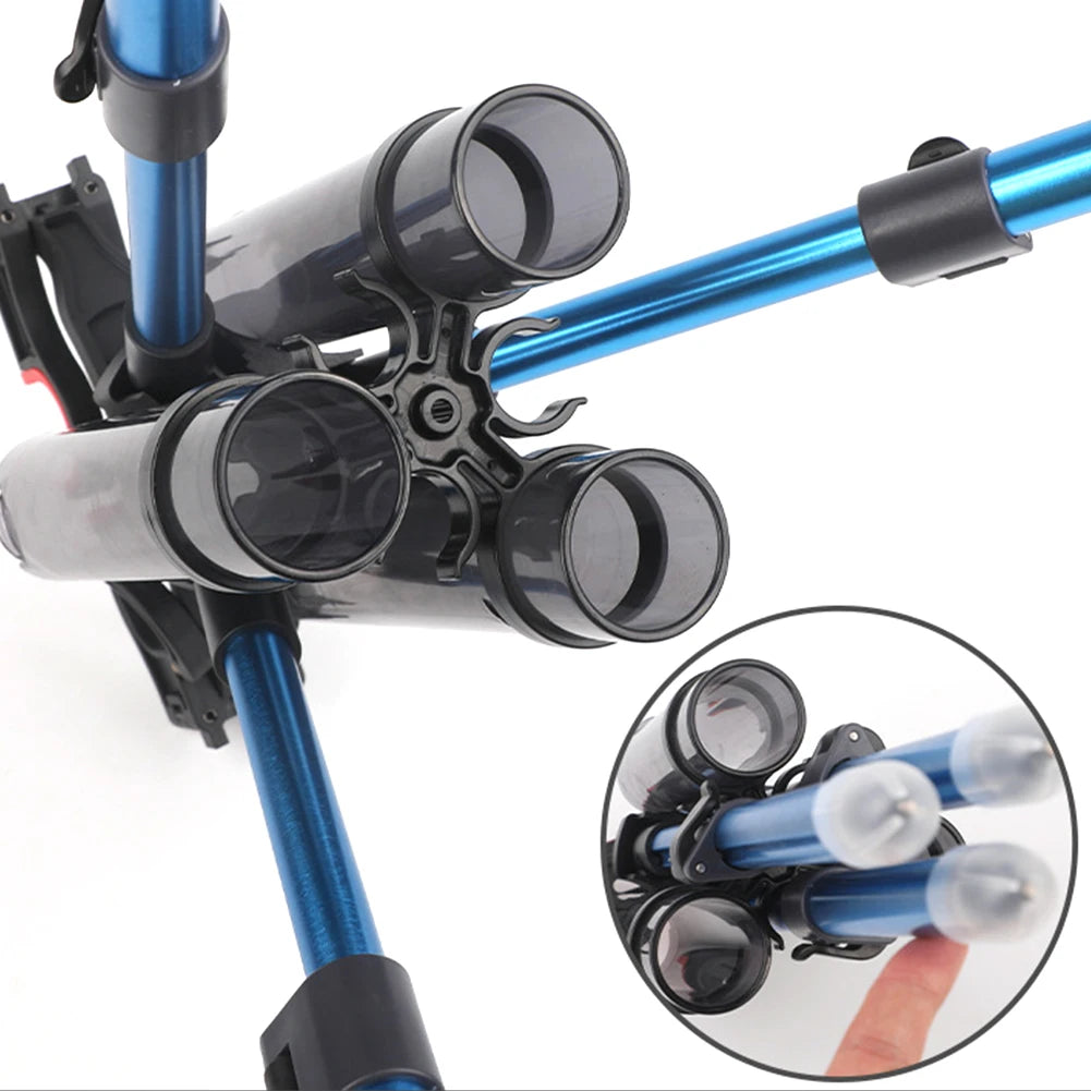 Portable Fishing Rod Support Tripod Fishing Rod Lure Box Stand Folding Fishing Rod Stand Carp Fish Rod Rest Fishing Accessories