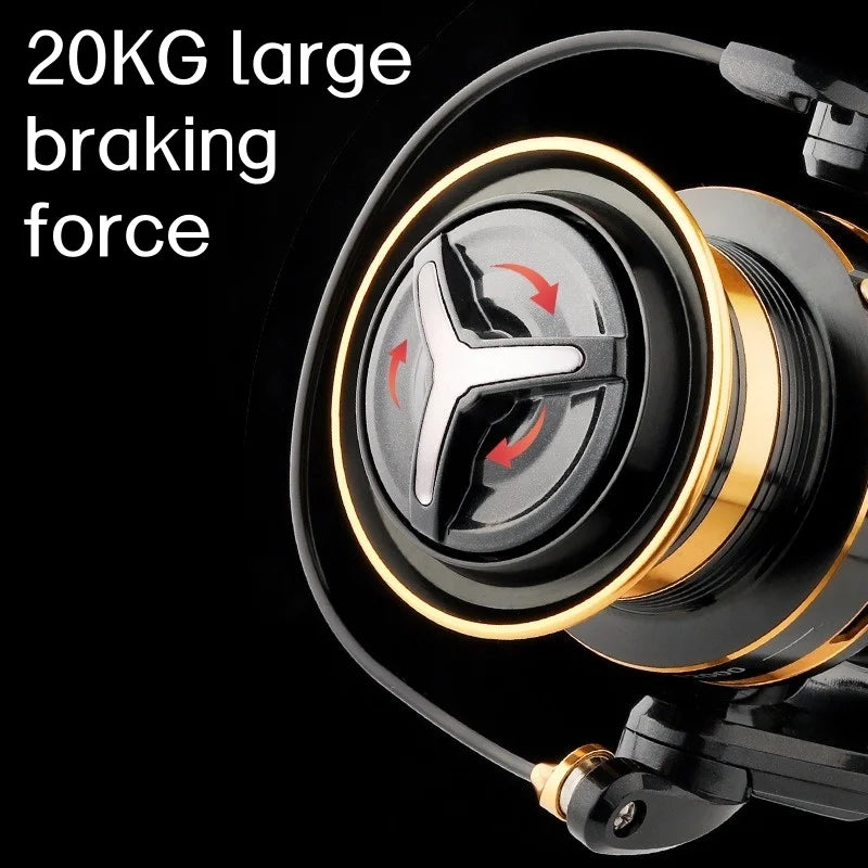 Okuma large fishing reel with 25KG large braking force, suitable for sea fishing and more choices in large fishing grounds