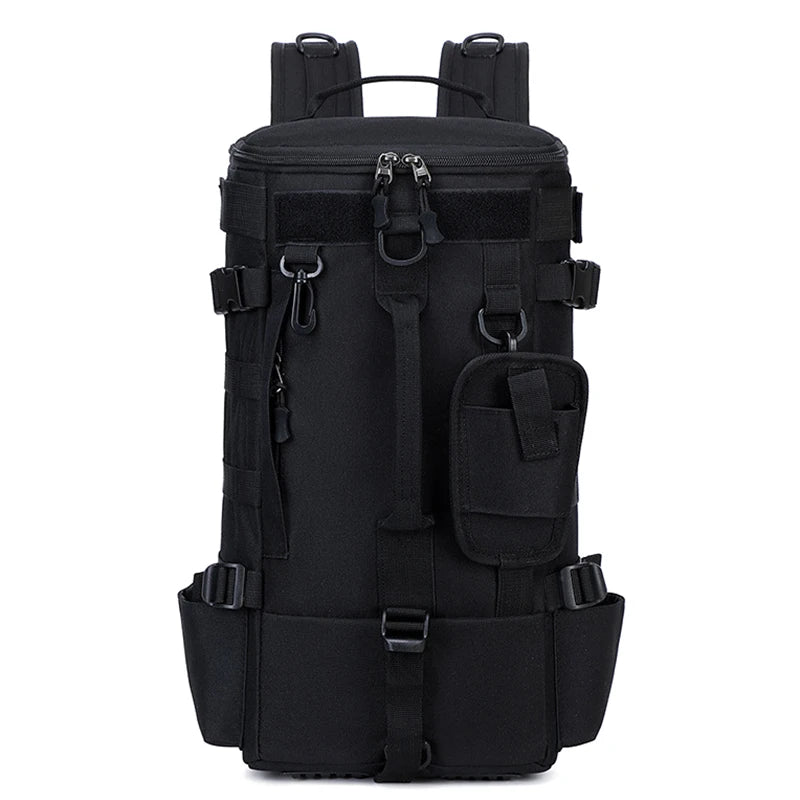 Tactical Fishing Backpack Tackle Bag With Rod Holders Molle