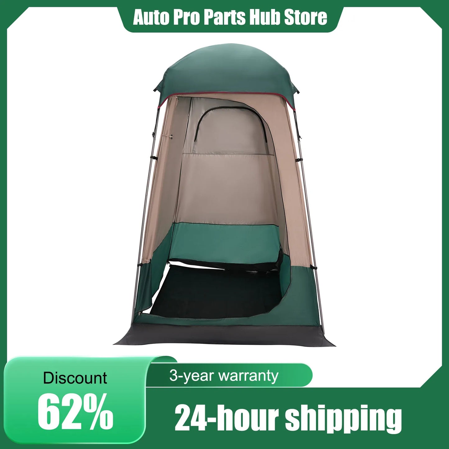 Outdoor Shower Tent, Camping Privacy Shelter, Portable Toilet dressing room Tent, Stable Structure Anti-mosquito Mesh for Hiking