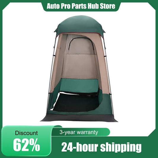 Outdoor Shower Tent, Camping Privacy Shelter, Portable Toilet dressing room Tent, Stable Structure Anti-mosquito Mesh for Hiking
