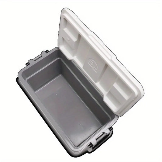 White Marine Hard-Sided Cooler - Heavy Duty Rotomolded Construction, 5-Day Ice Retention for Boating & Fishing.