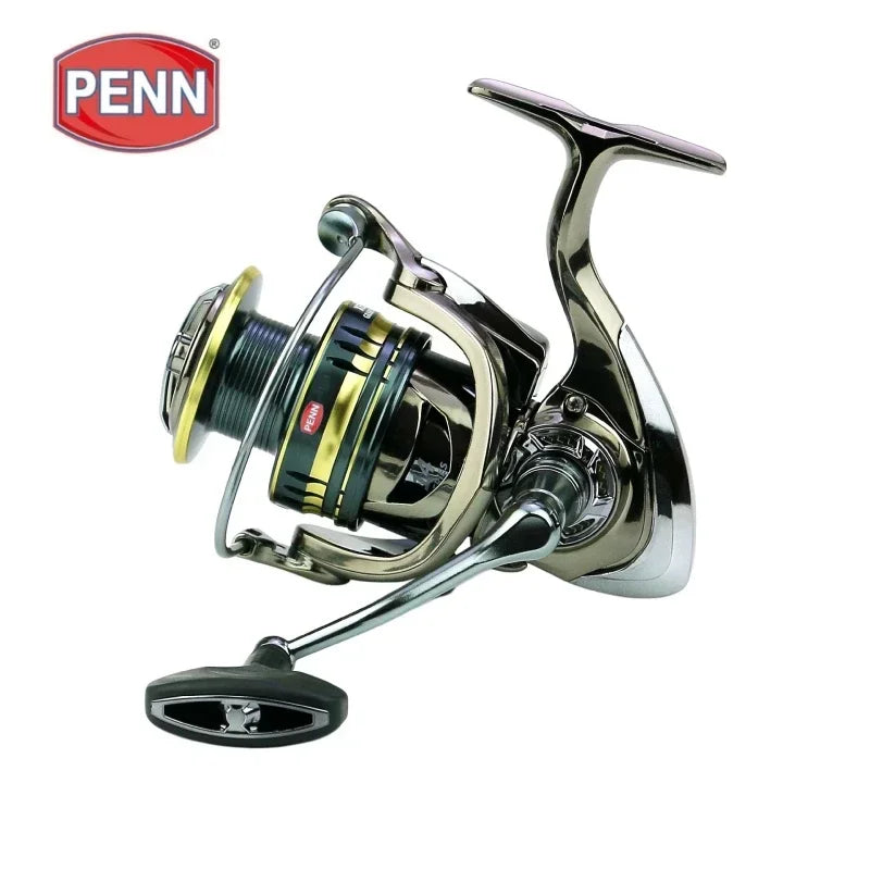 PENN High Max Drag 25KG Fishing Reel with 5.5:1 Gear Ratio and XE1000-7000 Model，Gift Fishing Line