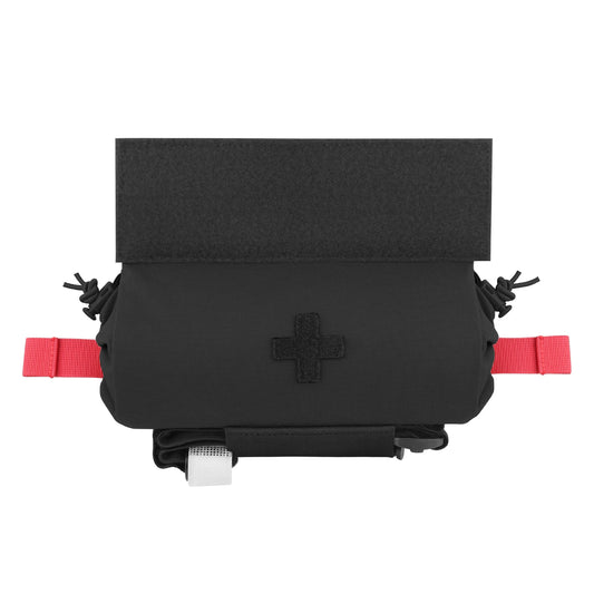 KRYDEX Tactical Roll Up First AID Trauma Pouch Medical EMT IFAK Pouch Dangler Drop Dump Pouch For Vest Chest Rig Accessories