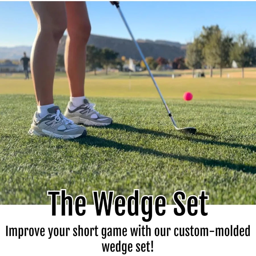 Golf Wedge Set for Men Women 54 60 with 35 Steel Shaft Ideal for Lob Sand and Pitching Shots Precision Club Design for Improved