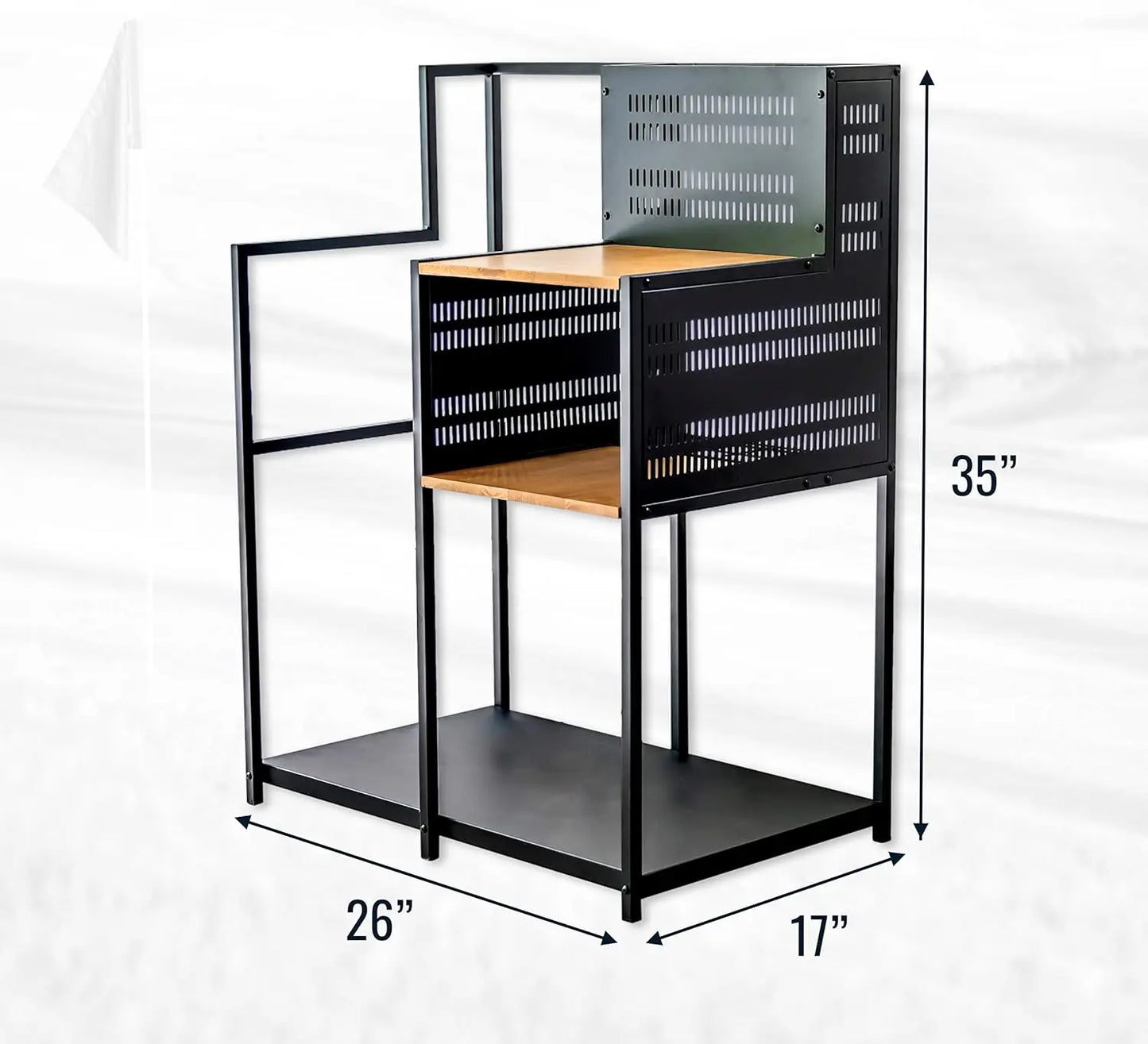Golf Storage Organizer, Heavy Duty Garage Freestanding Storage, Holds Golf Clubs, Bags, Golf Accessories, Golf Gifts for Men