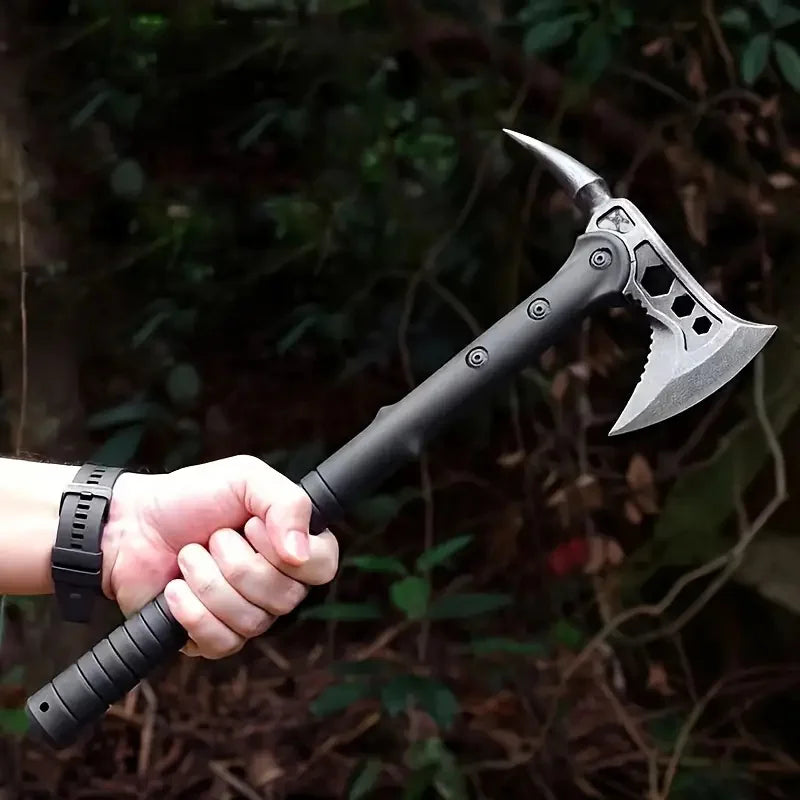 An outdoor tool Demon Axe, Outdoor Axe, Hack Axe, Camping Multipurpose Axe, suitable for lumberjacks, a must for outdoor work