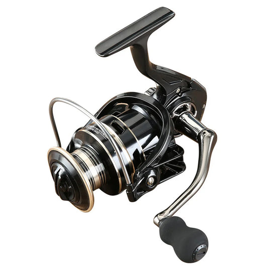 Spinning Reel Max Drag 8KG Fishing Coil Wheel Metal Spool Handle Carp Fishing Reel Fishing Tackle for Fishing