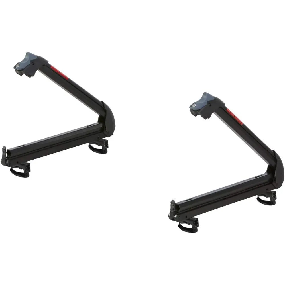 Fishing Pole Rod Car Rack Mount, ReelDeal 4 Ski & 2 Snowboard Holder w/ SKS Locks